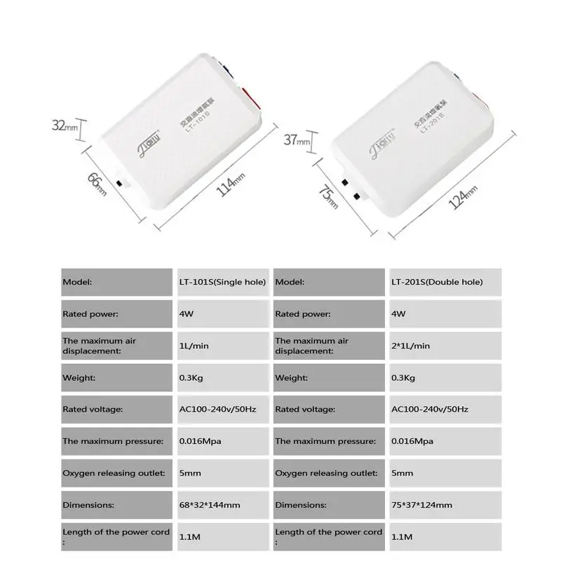 Аквариумный воздушный насос кислородный насос для аквариума USB выход 5 в перезаряжаемый открытый рыбный пруд AC/DC кислородный насос для увеличения объема воздуха