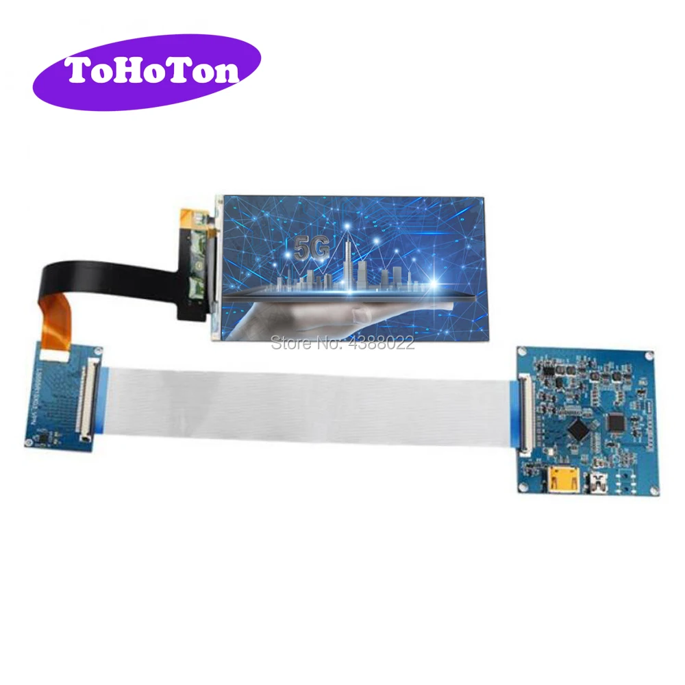 Оригинальный Новый 5 дюймовый 2560*1440 LS055R1SX03 ЖК дисплей с HDMI плата контроллера Wanhao