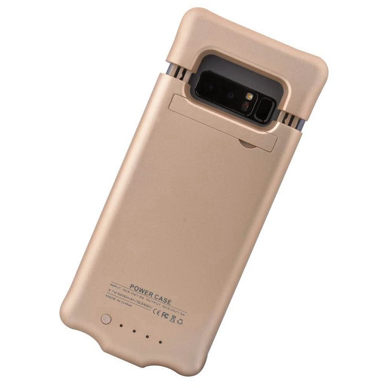 Резервный внешний чехол для samsung galaxy note 8, 5200 мА/ч, для сотового телефона, внешний аккумулятор, запасная крышка для внешнего зарядного устройства