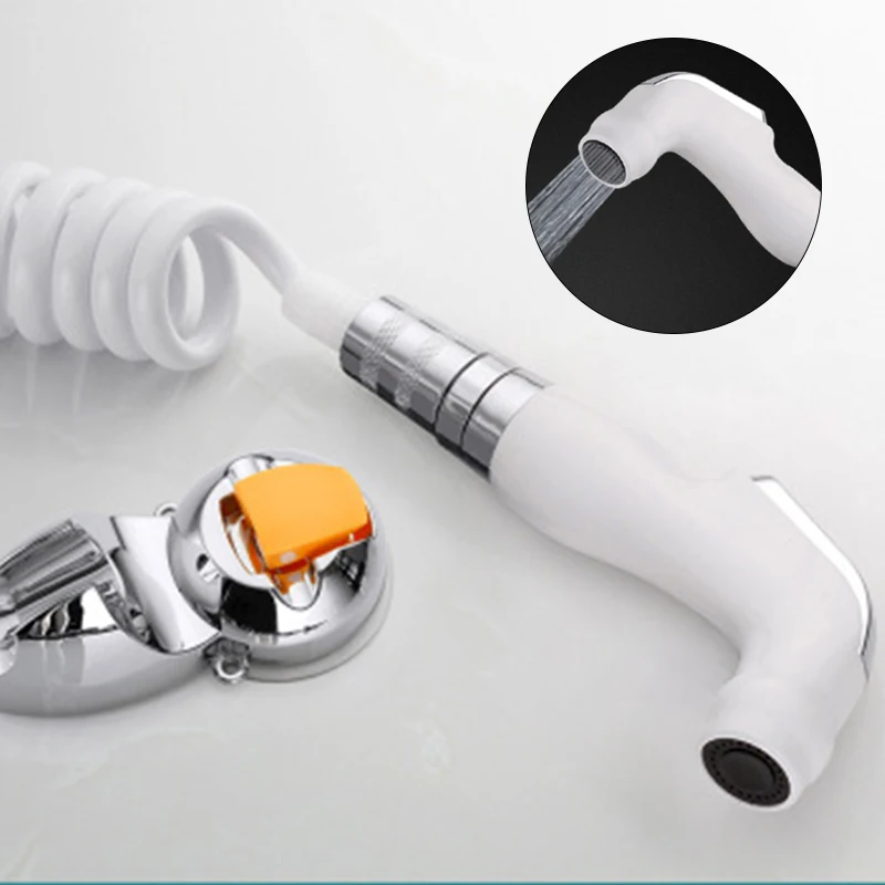 

Hand Sprayer Bidet Shower Handheld Toilet Sprayer Set Kit Hand Bidet Faucet for Bathroom Head Self Cleaning