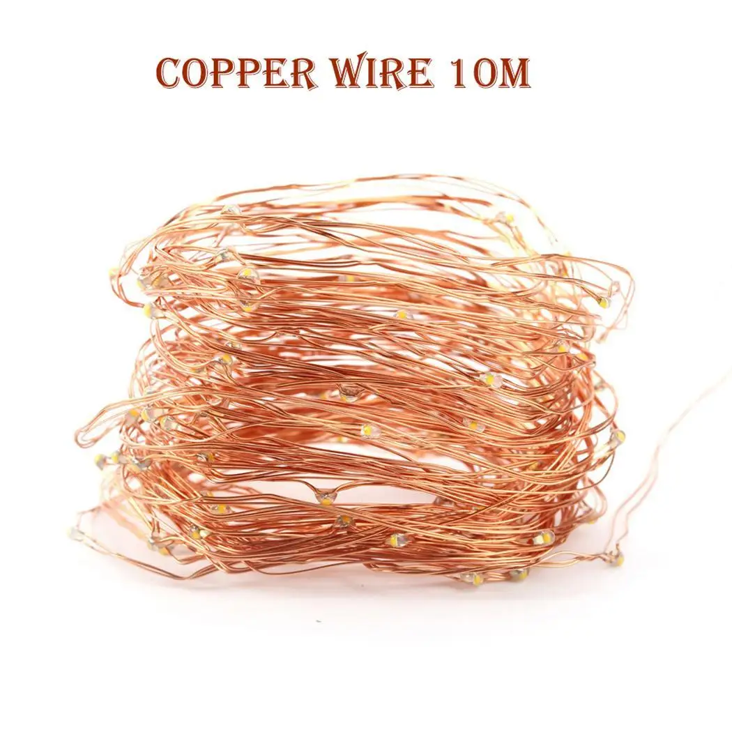 

Christmas decoration 5V EU Copper Plug Fairy 50 Starry Holiday LED 60hz Wire String Lights 100 Unisex Party Decoration 3