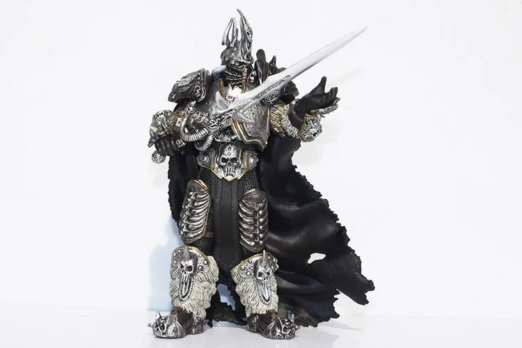 Новинка, фигурка из фильма wow Fall Of The Lich King Arthas Menethil, 17,5 см, ПВХ, фигурки, игрушка, модель, кукла, подарок