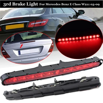 

3RD Third Stop Brake Turn Signal Light LED High Level Rear Strip Tail For Mercedes Benz E Class W211 03-06 Red Car Accessories