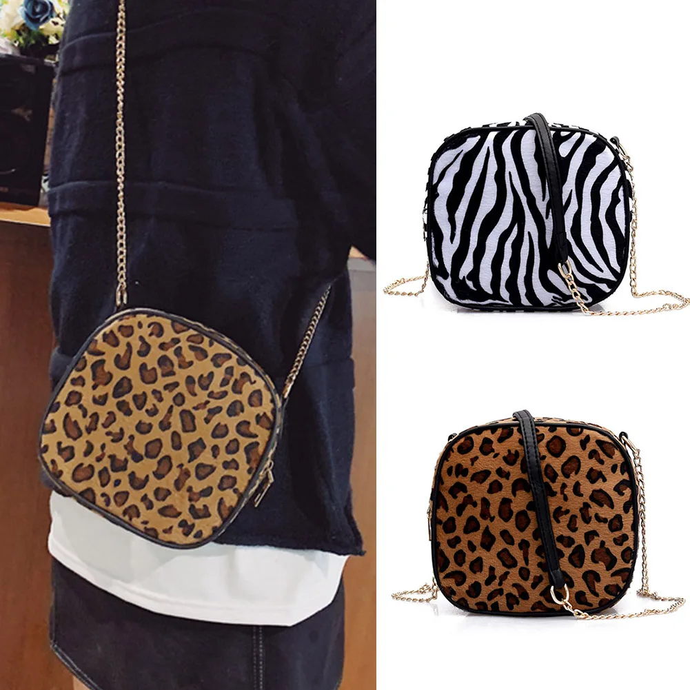 

Fashion Leopard Bags For Women 2018 Luxury Handbags Women Bags Designer Brown Black Lady PU Leather Crossbody Shoulder Bags