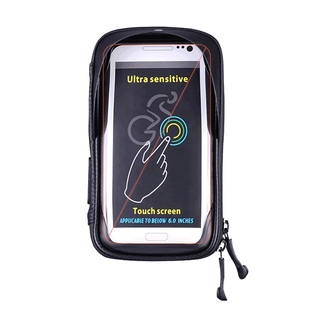 

Bicycle Bike Cycling Front Frame Tube Handlebar Mobile Phone Bag Waterproof
