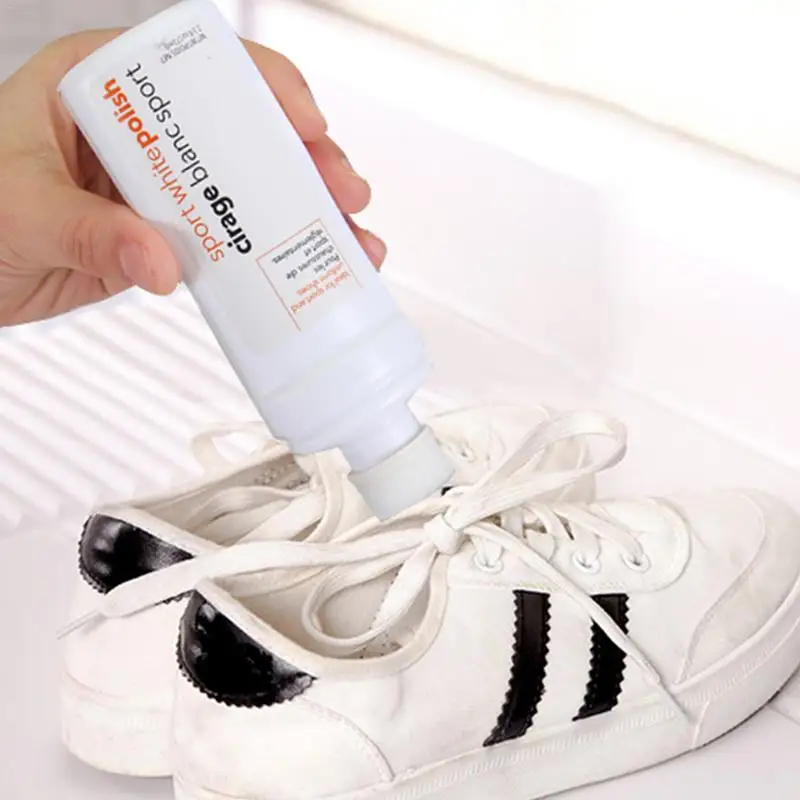 Shoes Sneakers Cleaner Remover Yellow Whiten Cleaning Cream White