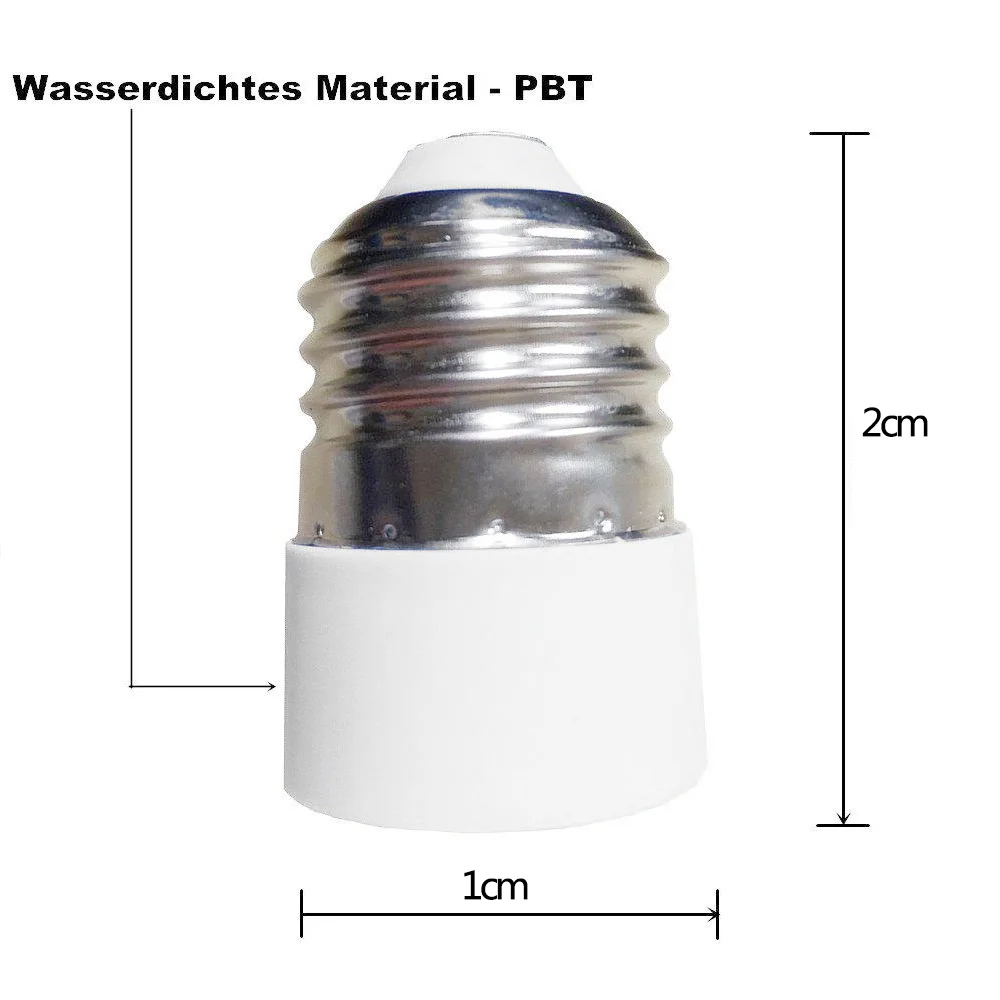 1 шт переходник из ПБТ E27 для E14 адаптер преобразования держатель лампы конвертер розеточный светильник адаптер лампы светодиодная подсветка аксессуар
