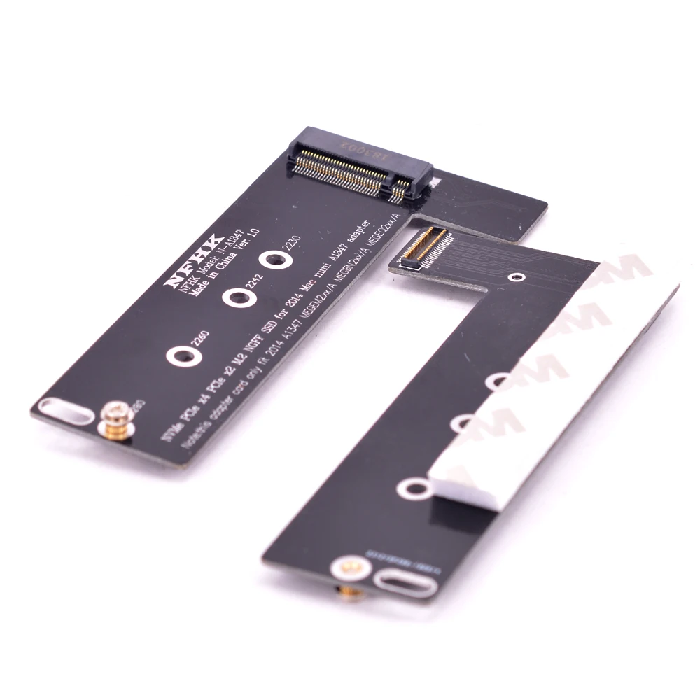 M ключ NVMe M.2 SSD для применения Mac Mini 2014 A1347 MEGEN2 MEGEM2 MEGEQ2 адаптер PCI express NGFF переходная
