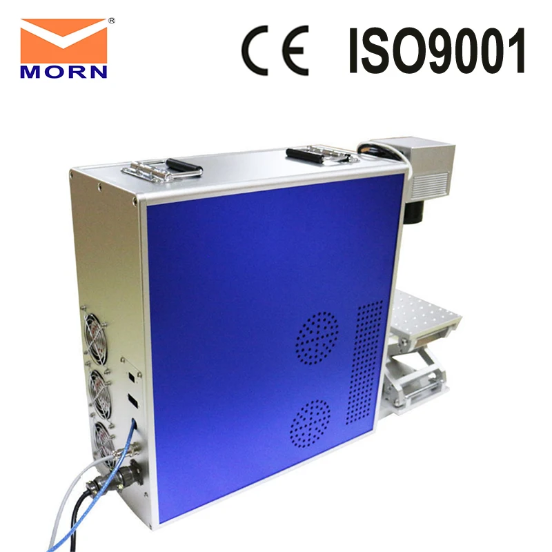 Discounts!Fiber Laser Engraver for Deep and Color Marking 110*110/ 150mm*150mm Oscillating Mirror Area laser marking machine 