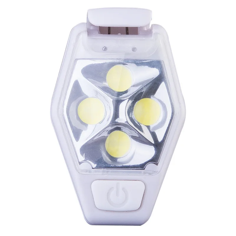 Discount IPX4 Waterproof Night Jogger Running LED Safety Bike Lights with Clip Strobe Lamp Bicycle Warning Light Bicycle Accessories 2