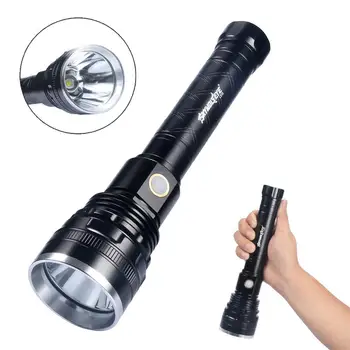 

Led Stepless Dimming Tactical Flashlight Lantern Aluminum Hiking Outdoor Direct Charging Torch fine workmanship Multifunction