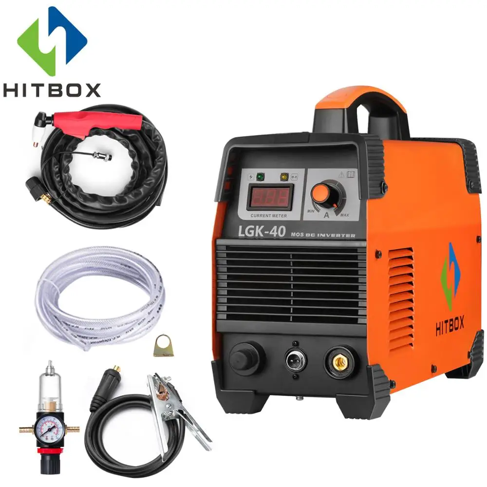 

HITBOX Mosfet Cutter CUT40 Gas Cutting Machine 220V Mosfet Technology Potable Size Carbon Steel Cutting Tools