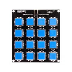 Горячая-Robotdyn кнопочная панель модуль 4X4, один аналоговый выход, простое подключение к совместимым для Arduino, Raspberry, Stm
