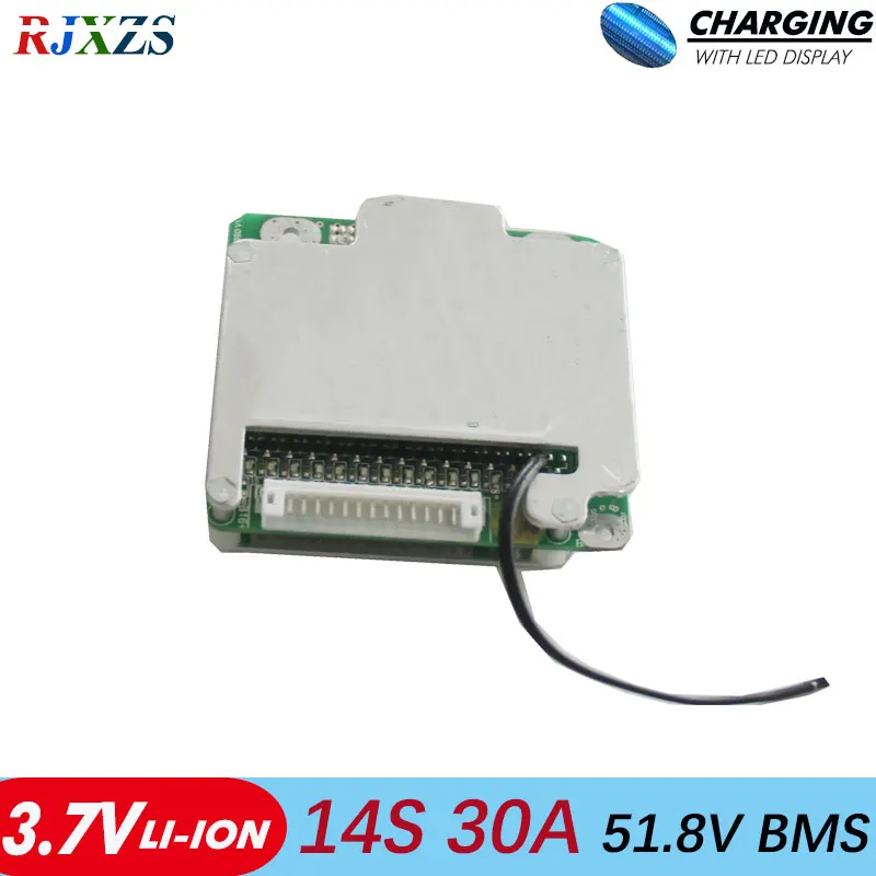 14S 30A bms новый литий ионный 48V BMS PCM с балансом для электрического велосипеда