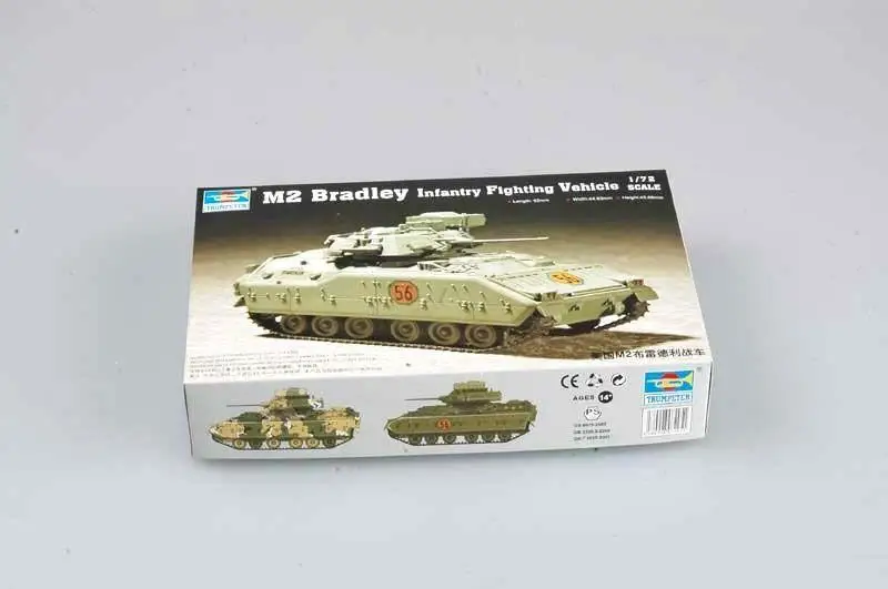 Trumpeter 1/72 07295 M2 Bradley пехотная Боевая машина | Игрушки и хобби