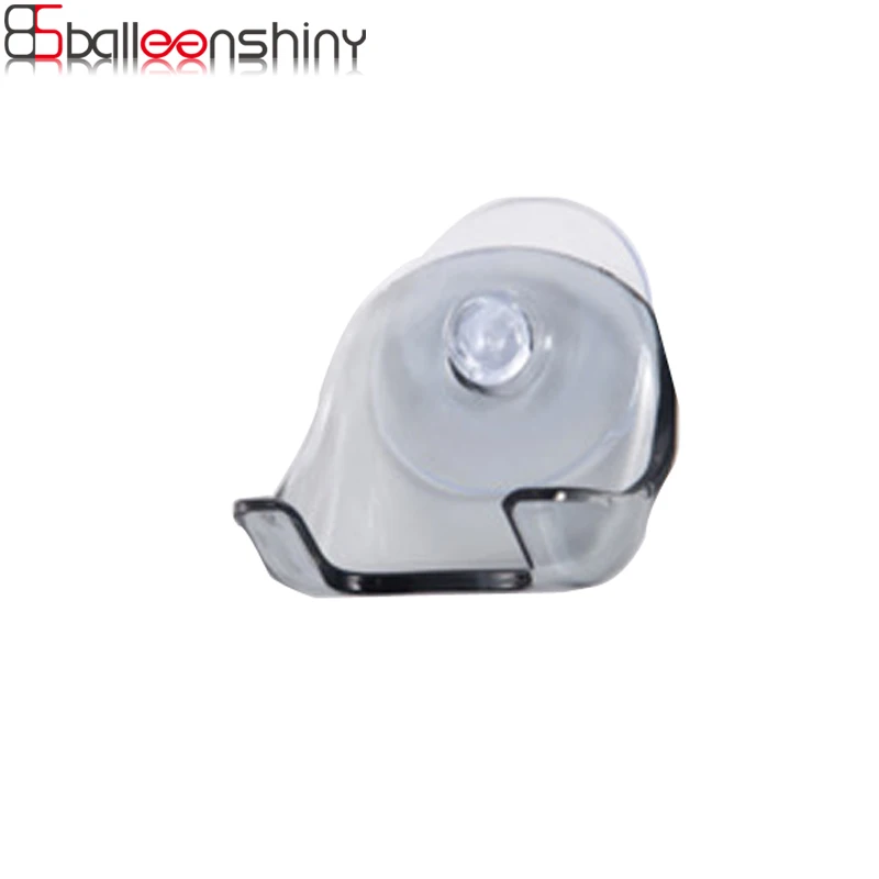 

Shaver Hanging Rack Clear Storage Shelf Bathroom Sucker Suction Cup Razor Shaver Storage Rack Bathroom Razor Holder Razor Rack