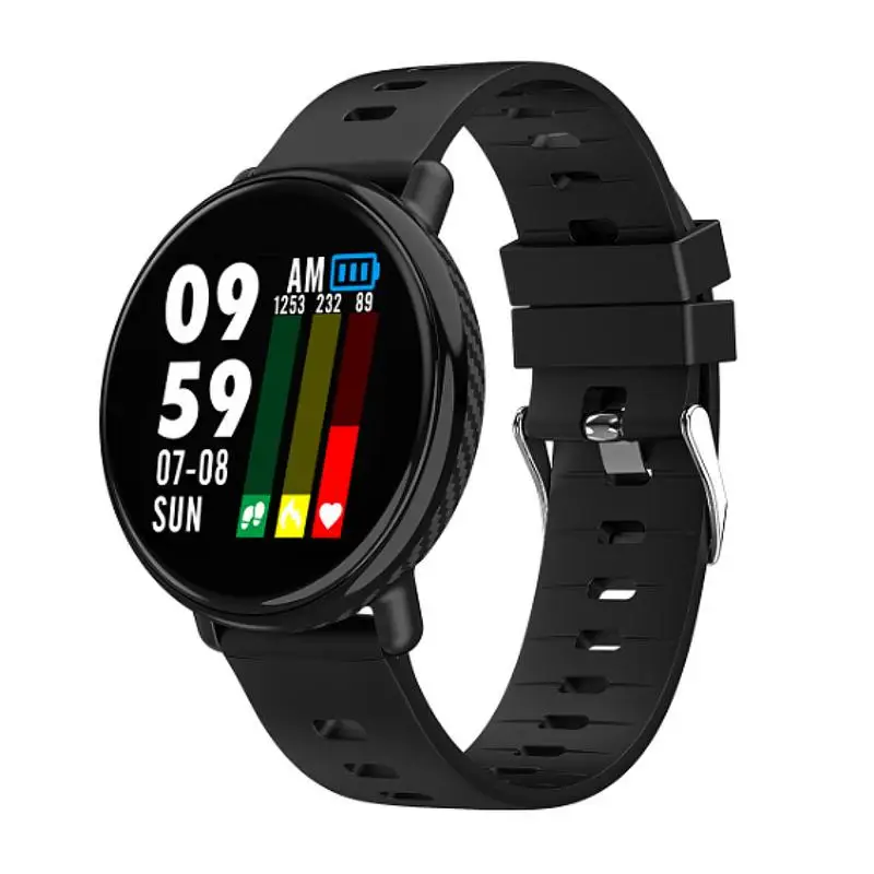 

Touch Multi-function Smart Watch Pedometer Heart Rate Blood Pressure Sleep Detection Bluetooth Push Waterproof Sports Watch
