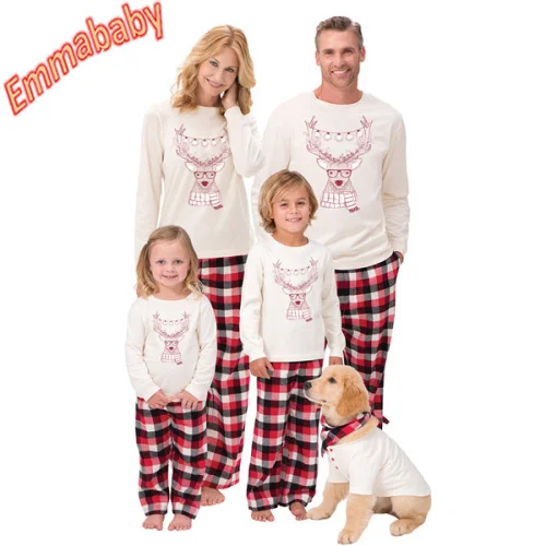 XMAS PJs Family Matching Adult Womens Kids Christmas Nightwear Pyjamas Pajamas