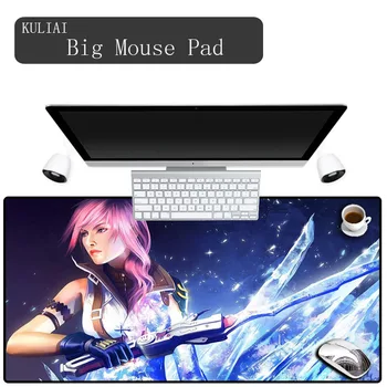 

XGZ 2018 Fighter Game Girls Mouse Pad Rubber Large Size Rectangle Player Games Gaming Laptop Cool Mouse Pad for Gta Gta V Mat