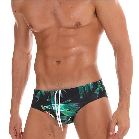 

2019 Sexy Pouch Padded Swimming Trunks Gay Men Swimwear Mens Swim Briefs Push Up Swimsuit Male Surfing Bathing Suit Sport Shorts