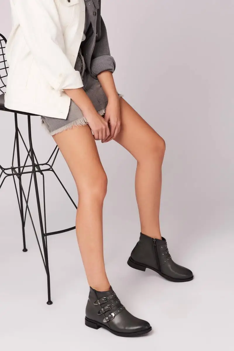 Bambi Gray Women 'S Boots E0235155509