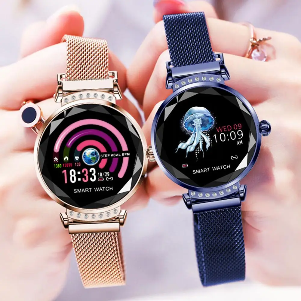 

H2 Bluetooth Heart Rate Monitor Menstrual Reminder Smart Watch for Android iOS Bluetooth Heart Rate Monitor Menstrual
