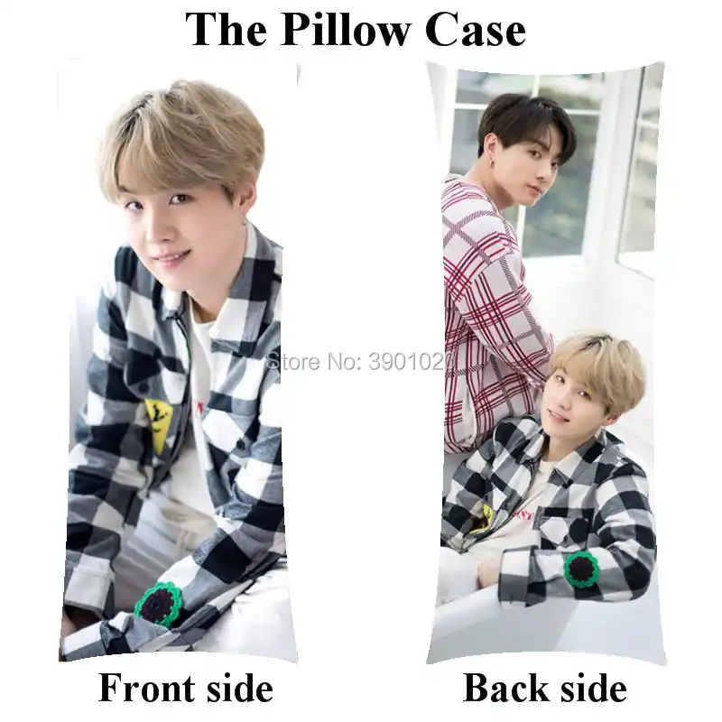 Boyfriend Bangtan Boys Suga Only Body Pillowcase Pillow Cover
