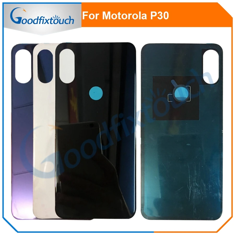 Крышка батарейного отсека для Motorola MOTO P30 задняя крышка корпуса запасные
