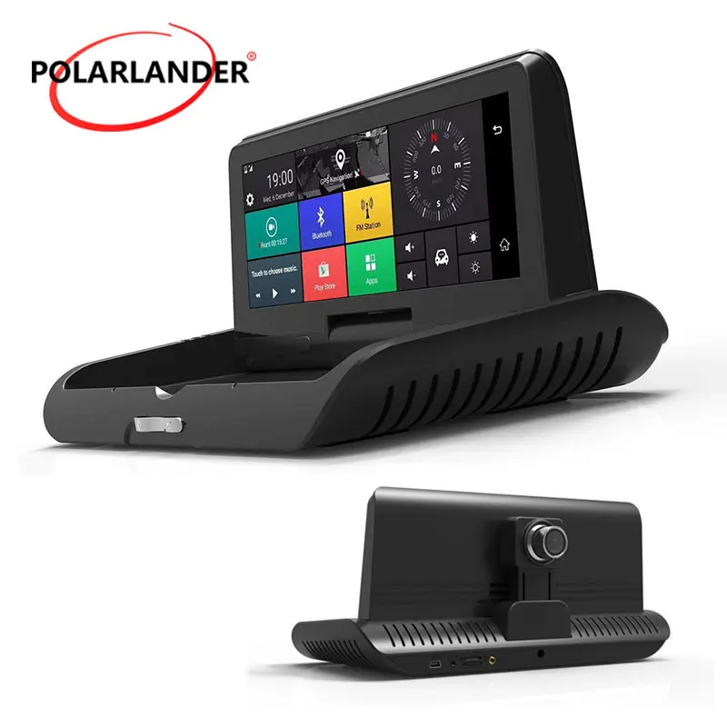 

8-inch one-button automatic folding driving recorder GPS Android 4G image integrated machine navigation reversing