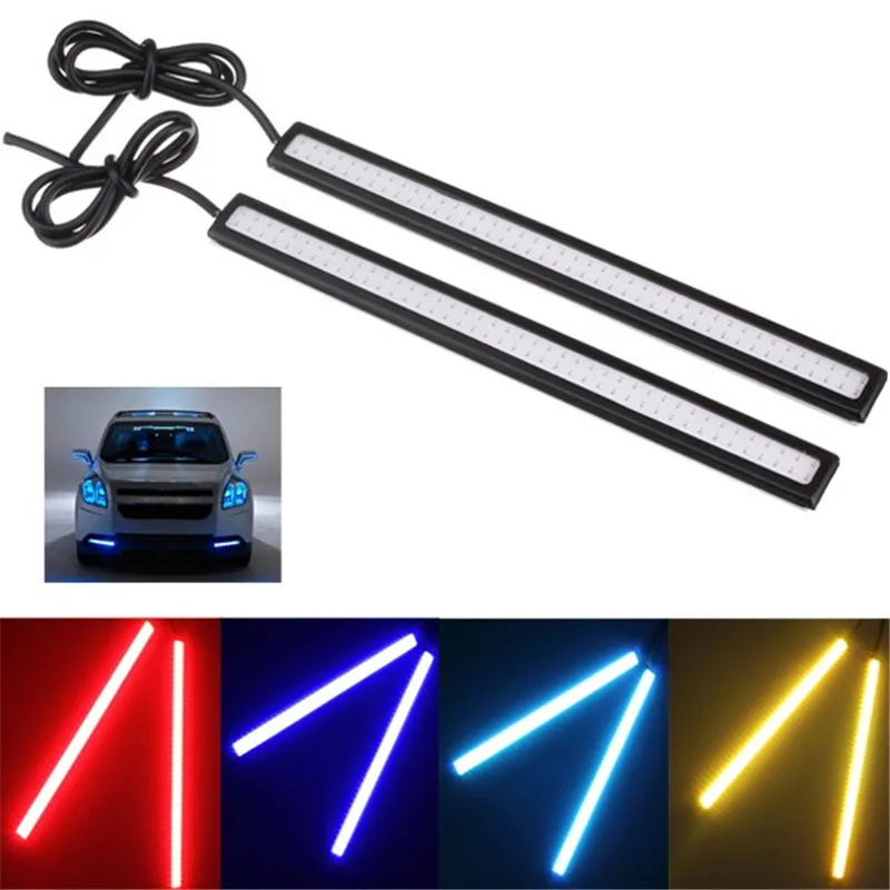 2PCS LED Car styling External Lights Car Daytime Running Lights FOR