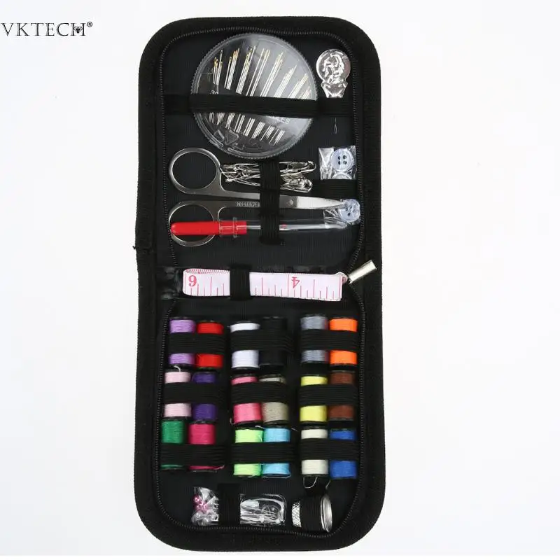 

70Pcs/set Sewing Box Kit Travelling Quilting Stitching Embroidery Sewing Needle Craft Sewing Kits with Case Mom Gifts