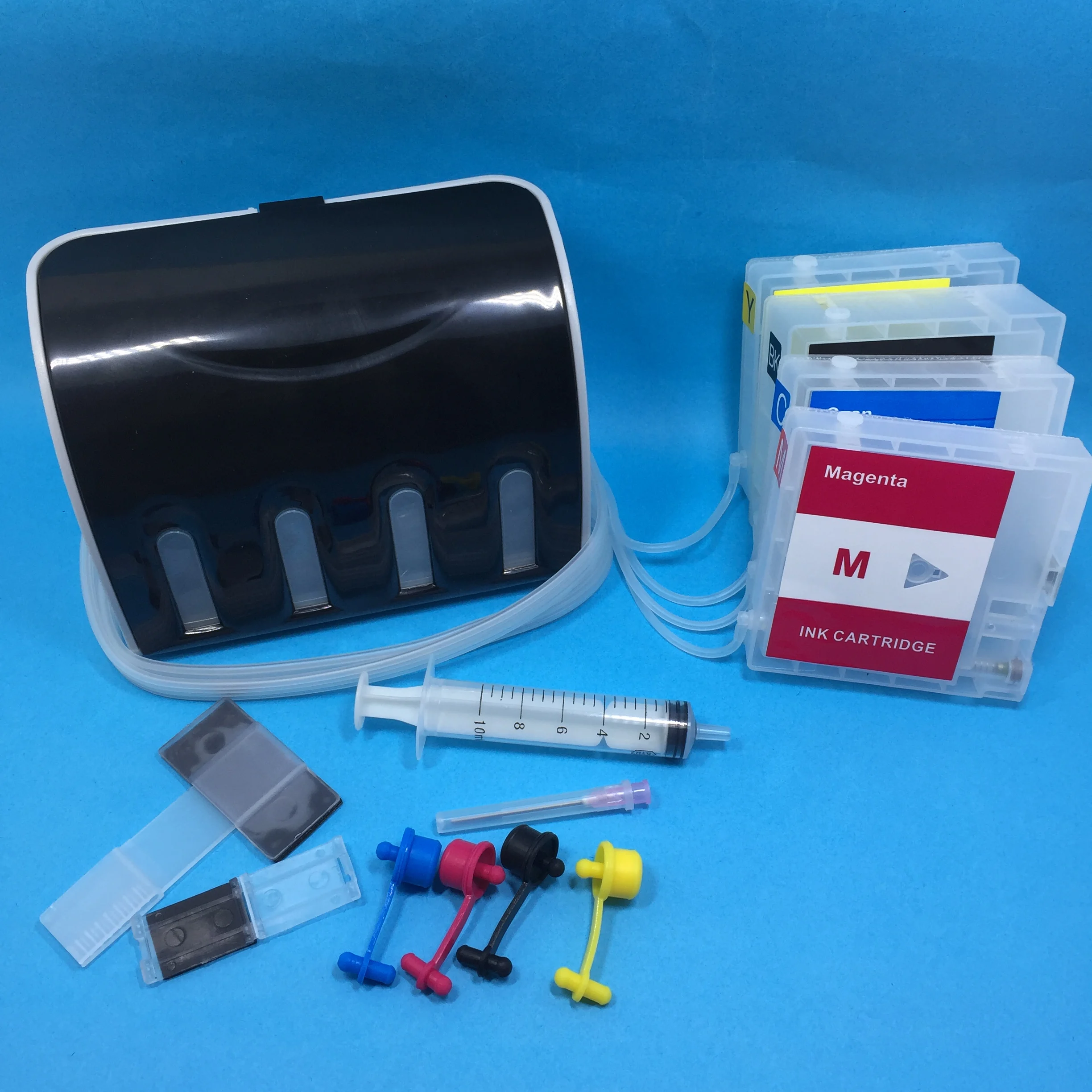 

YOTAT Empty CISS ink cartridge PGI-2600 PGI2600 PGI2600XL for Canon MAXIFY iB4060 MB5060 MB5160 MB5360 MB5460 printer