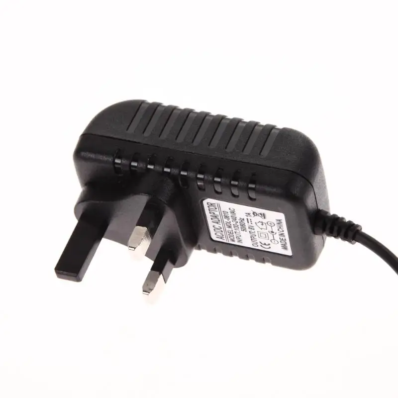 AC 100 240 В конвертер адаптер DC 5 5x2 мм 6 в 1A 1000mA зарядное устройство UK Plug|Зарядные