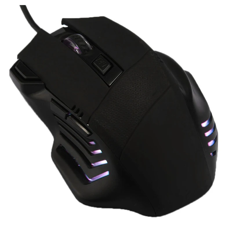 Эргономичная USB Черная Мышь для игр 800 1200 1600 2400 dpi|Мыши| |
