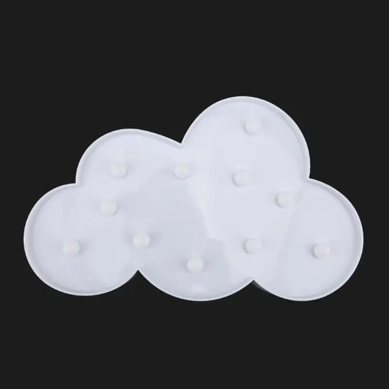 Креативный светодиодный ночник Moon Cloud Light 3D лампа украшение стола Детский