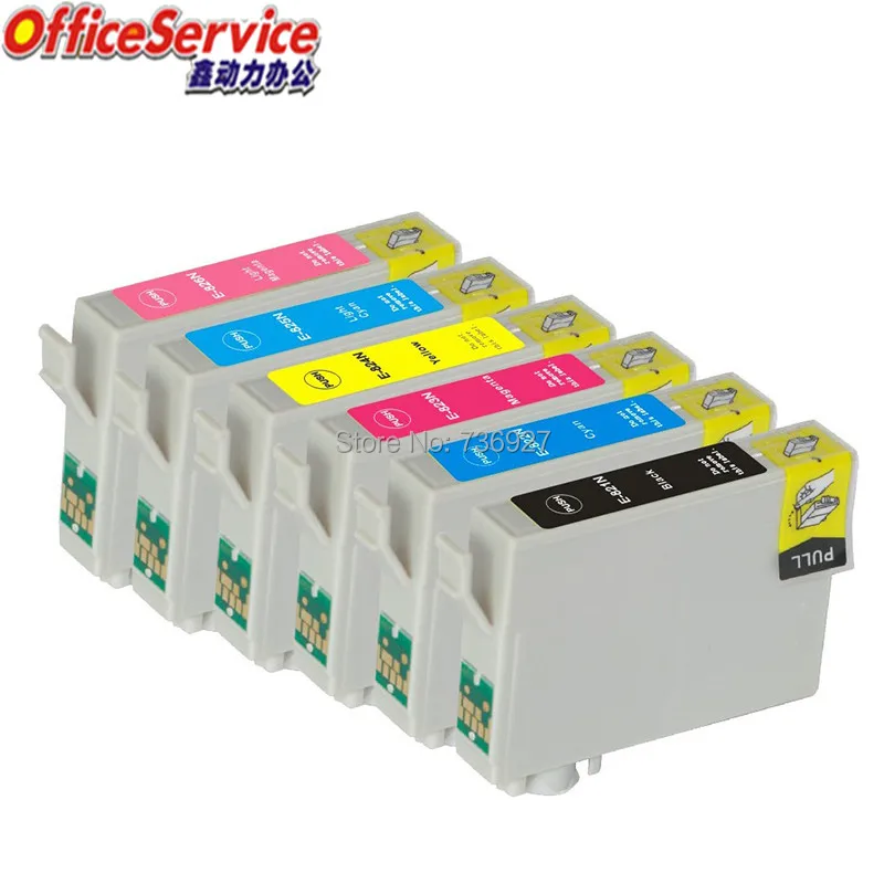 Совместимый чернильный картридж T0821 к T0826 82N для Epson Stylus Photo RX590 RX610 RX690 TX659 TX720WD TX800FW