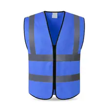 Уличная Ночная езда бегущая Hi-Vis безрукавка Светоотражающая куртка жилет безопасности жилет для велоспорта