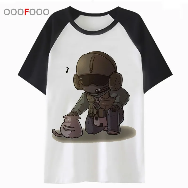 

rainbow six siege t shirt streetwear t-shirt tshirt hip hop men for clothing male top funny tee harajuku PNN777