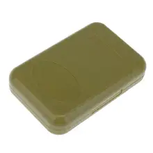 4 сетки портативный Коробка для рыболовных приманок пластиковый чехол для хранения водостойкие снасти