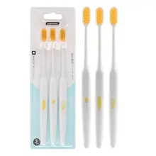 Новая мягкая зубная щетка для волос унисекс эффективно удаляет зубную щетку для повседневный комплект/одноразовое использование