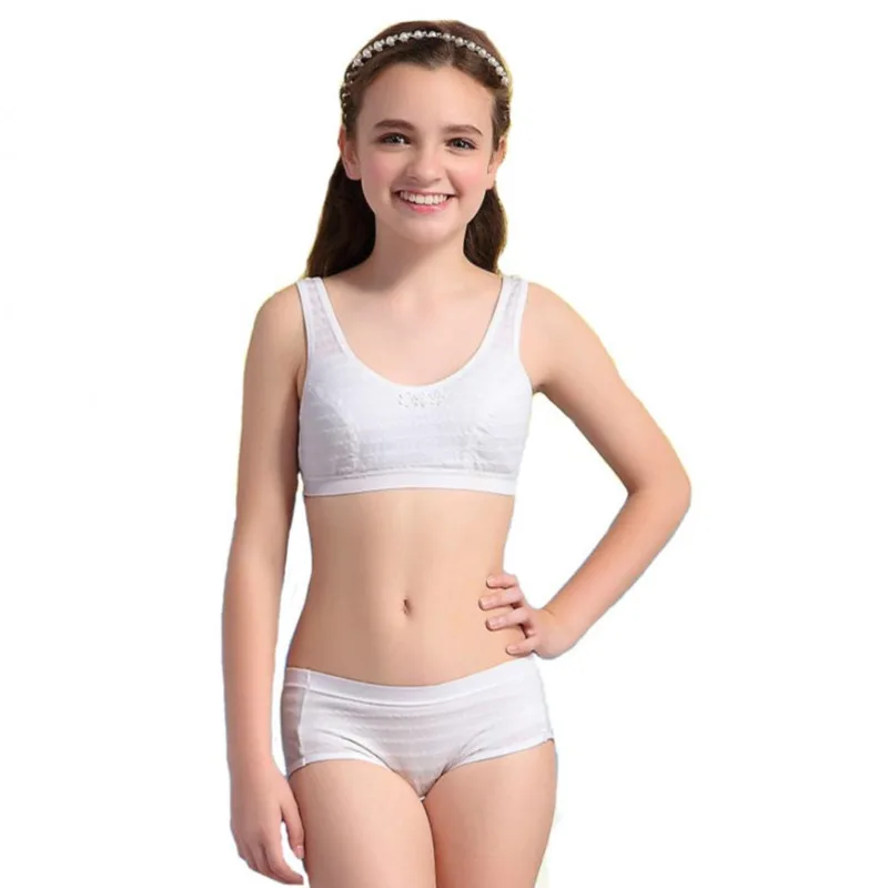 

Tsfit-Land Puberty Girl Underwear Set Teenage Cotton Underwear For Young Girl S1041