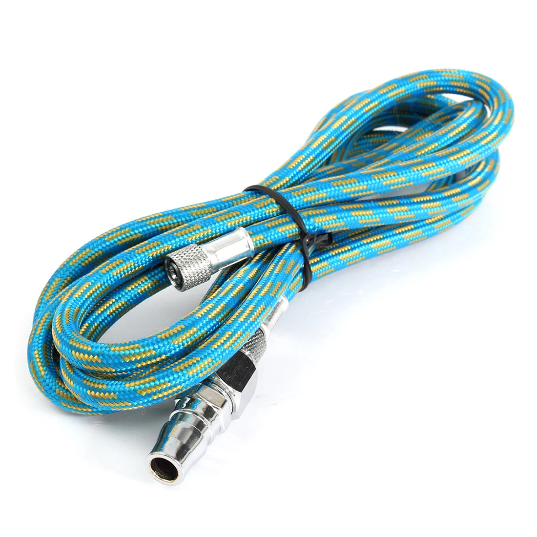 

ELEG-6FT 1.8M Braided Airbrush Air Hose 1/8-1/4 inch Spray Pen Woven Pipe Adaptor