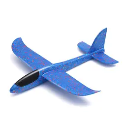Рука бросить Летающий планер поролоновая игрушка 35 см большой модель аэроплана Epp Спорт на открытом воздухе самолеты забавные игрушки для