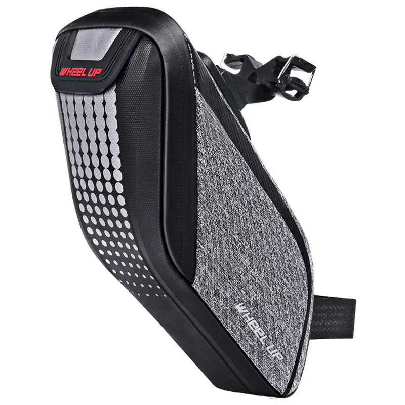 BMDT Wheel Up Bicycle Rear Bag 3D Shell Rainproof Reflective Shockproof Cycling Bag Bike