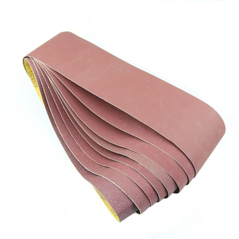 

high quality 5pcs Set Sanding Sbrasive Belt Screen Band For Metal Wood Polish 915*100mm