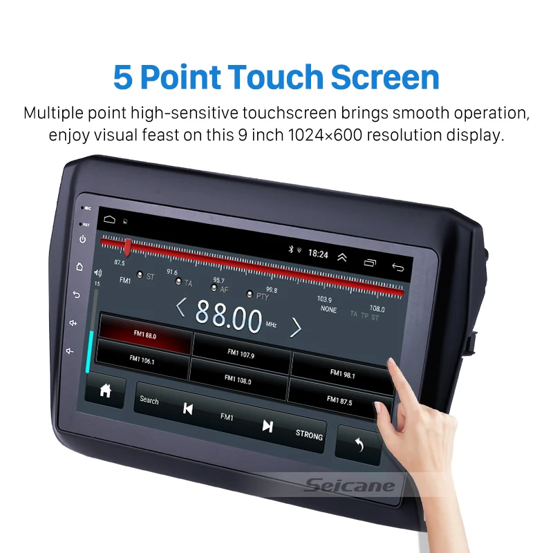 Perfect Seicane Car Radio For SUZUKI Swift 2017 2018 2019 Android 8.1 9inch HD Touchscreen Bluetooth GPS Navigation Multimedia Player 2 Perfect Seicane Car Radio For SUZUKI Swift 2017 2018 2019 Android 8.1 9inch HD Touchscreen Bluetooth GPS Navigation Multimedia Player 2