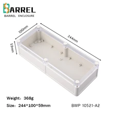 244*100*59 мм IP68 Открытый Всепогодный электронный прибор случае ABS эклектический DIY проект распределительная коробка управления распределительная коробка