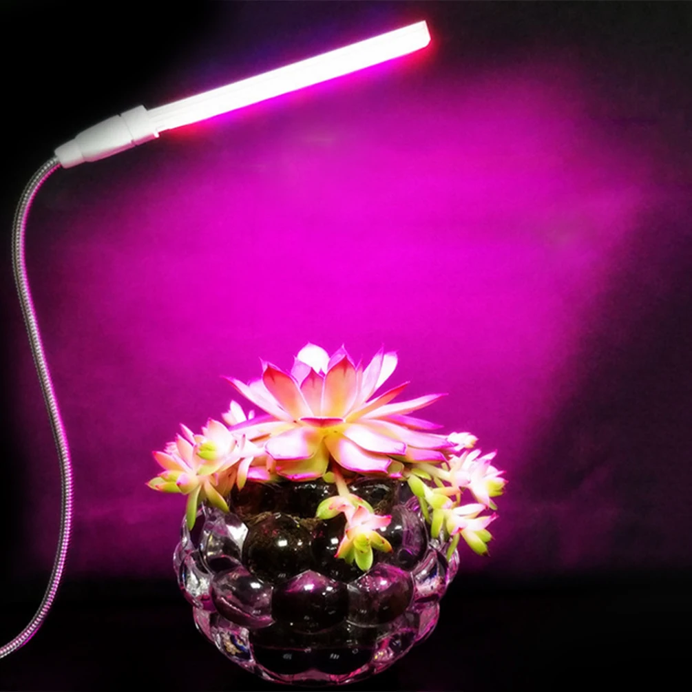 

LEDGLE Grow Light Plant Flexible Hose Lamps Full Spectrum 3W LED Indoor Plant Bright Lamp For Greenhouse Seedlings Flower bulb