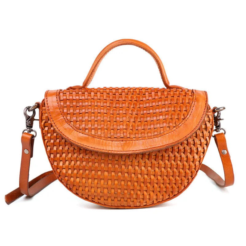 

New Shoulder Bag Women Luxury Genuine Leather Handbags Women Bag Female Leather Bolsas Feminina Sac A Main Vintage Handbag