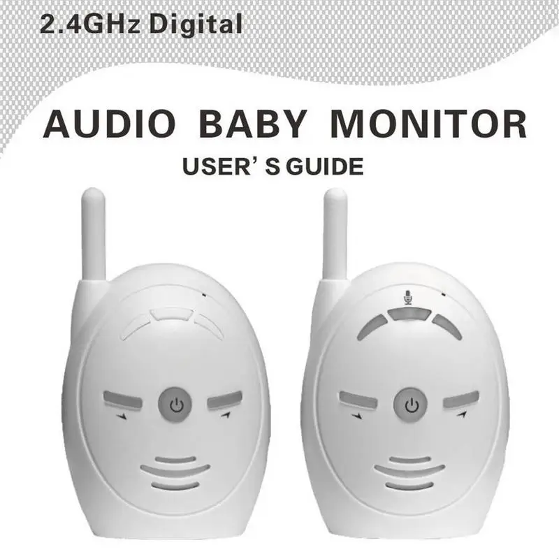 

White Wireless Care Baby Walkie-talkie Anti-lost Device Household Two-way Intercom Remote Care Child Safety Products